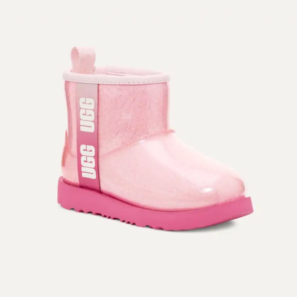 UGG Kid’s Classic Clear Mini II Gradient Pink Size 4